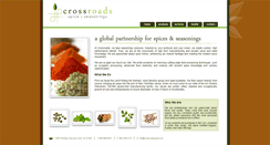 Desktop Screenshot of crossroadsspice.com